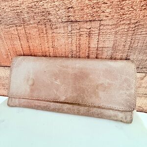 Hobo International Sadie Trifold Leather Clutch Wallet